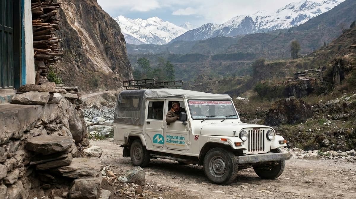 private jeep cost for Mardi Himal Trek